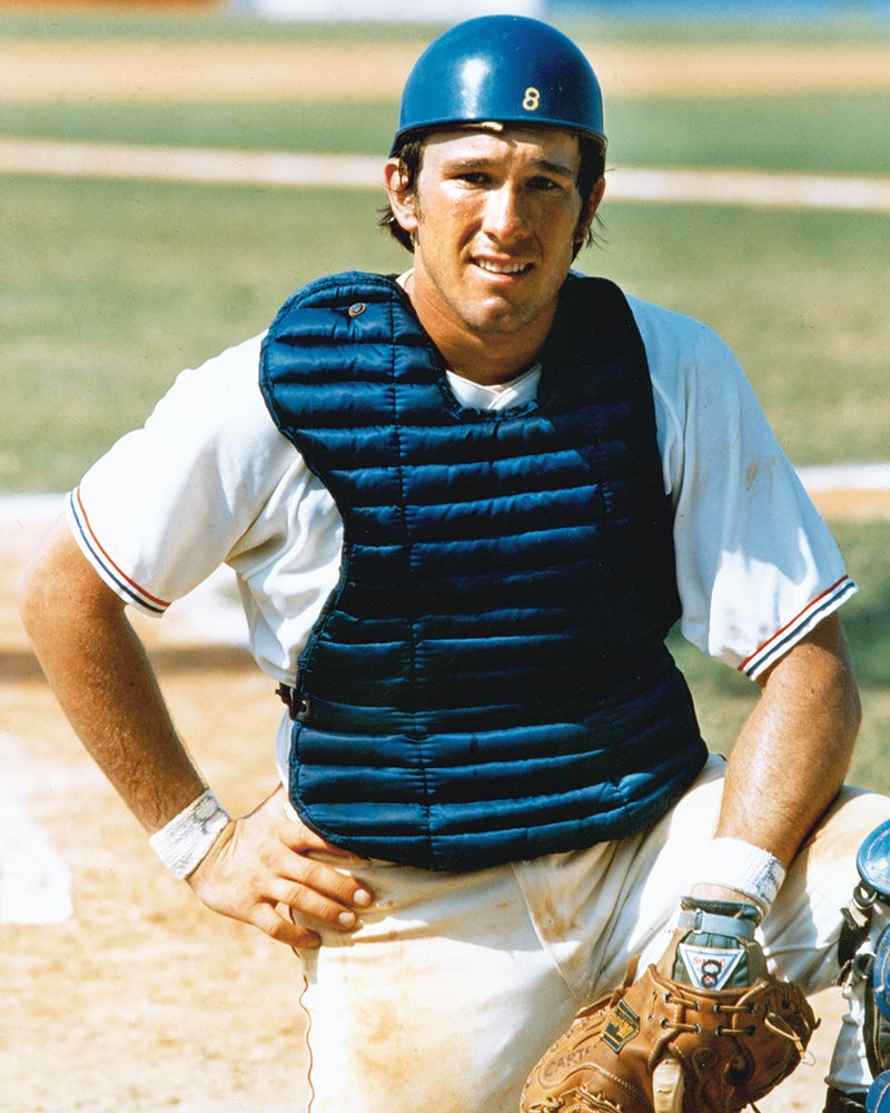 Gary Carter in catcher's gear